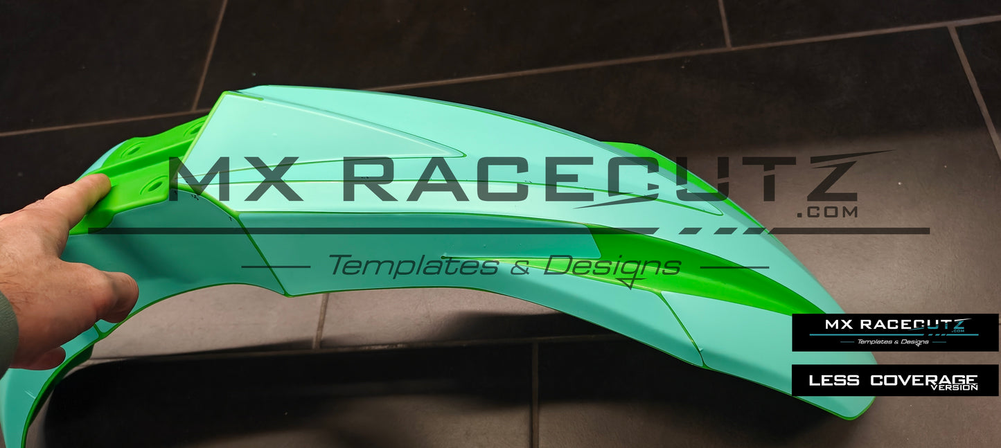KAWASAKI KX 250 2025-2026 & 450 2024-2026 TEMPLATE