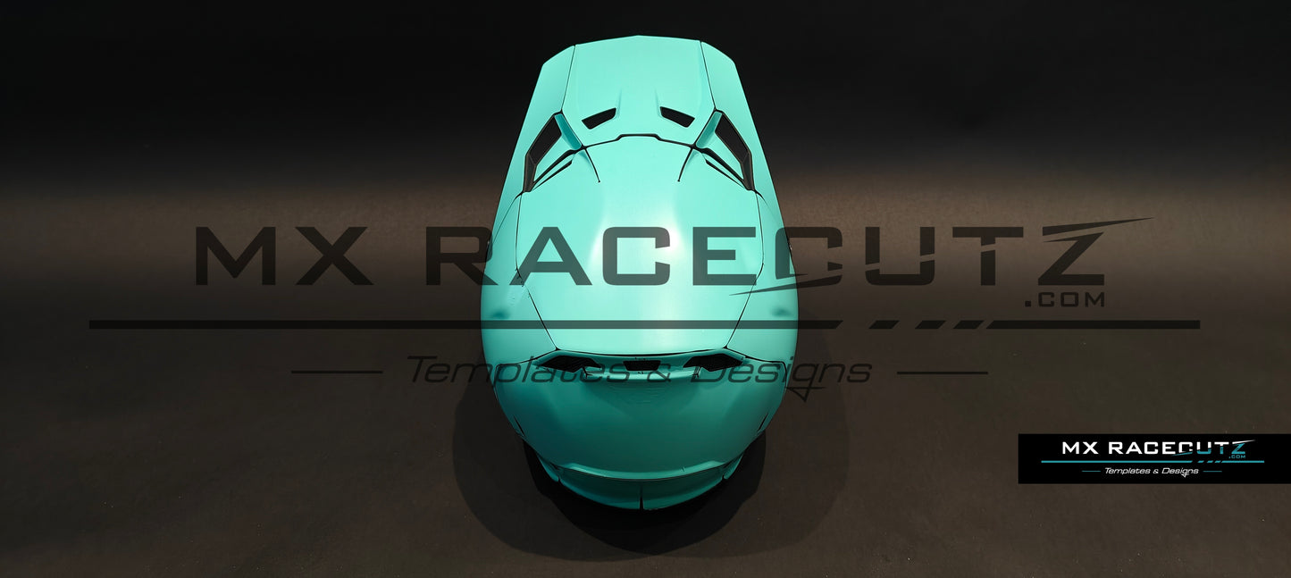 FLY RACING FORMULA - SIZE MEDIUM & LARGE TEMPLATE