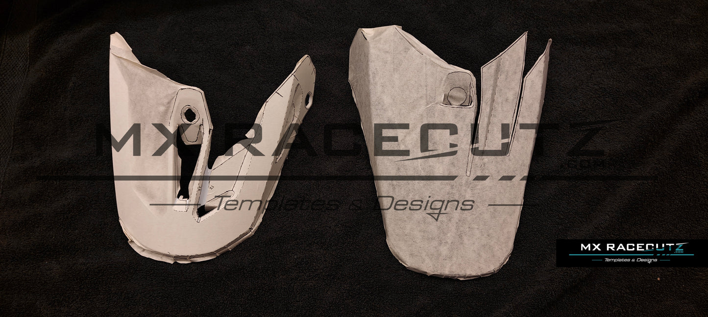 FOX V3-RS and V3 2024+ - SIZE LARGE TEMPLATE