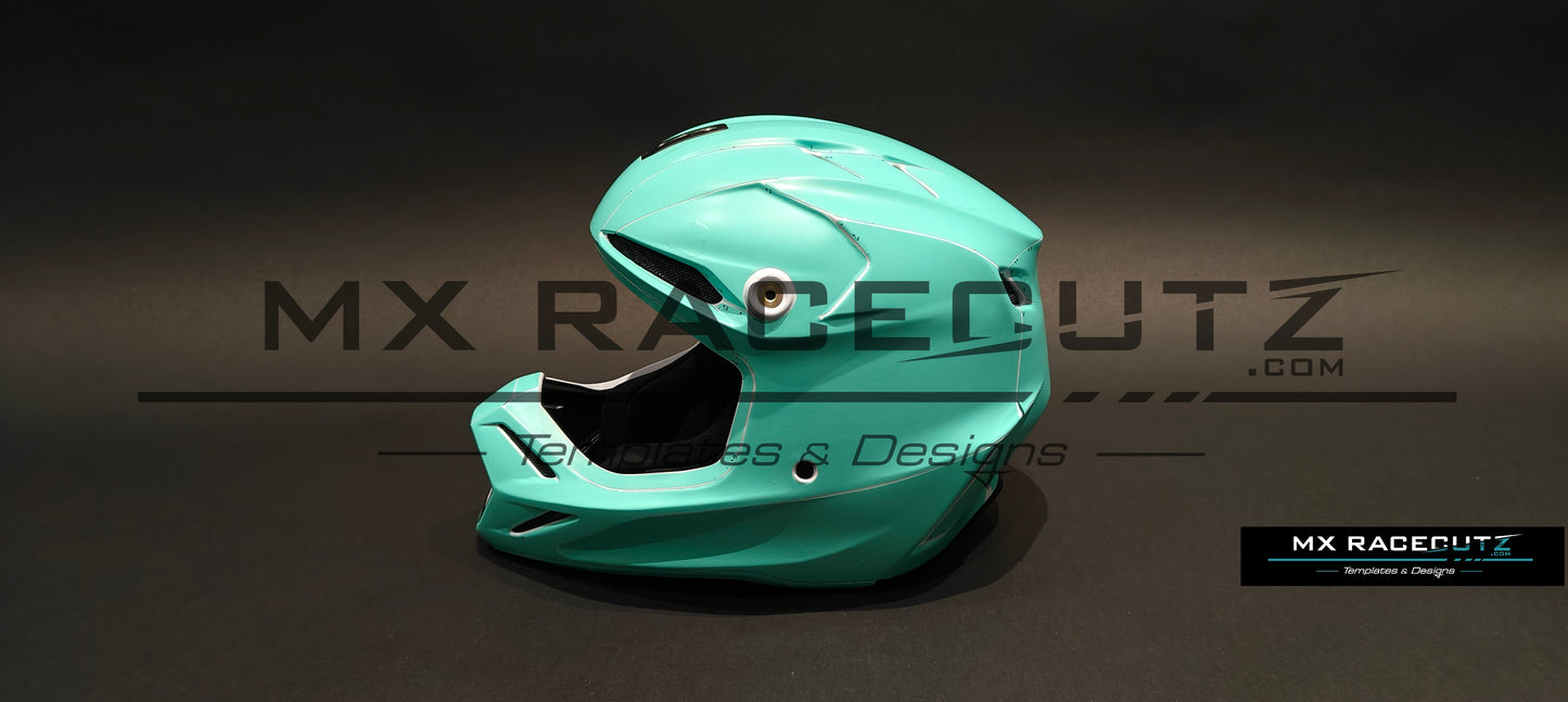 FOX V3-RS and V3 2024+ - SIZE MEDIUM TEMPLATE