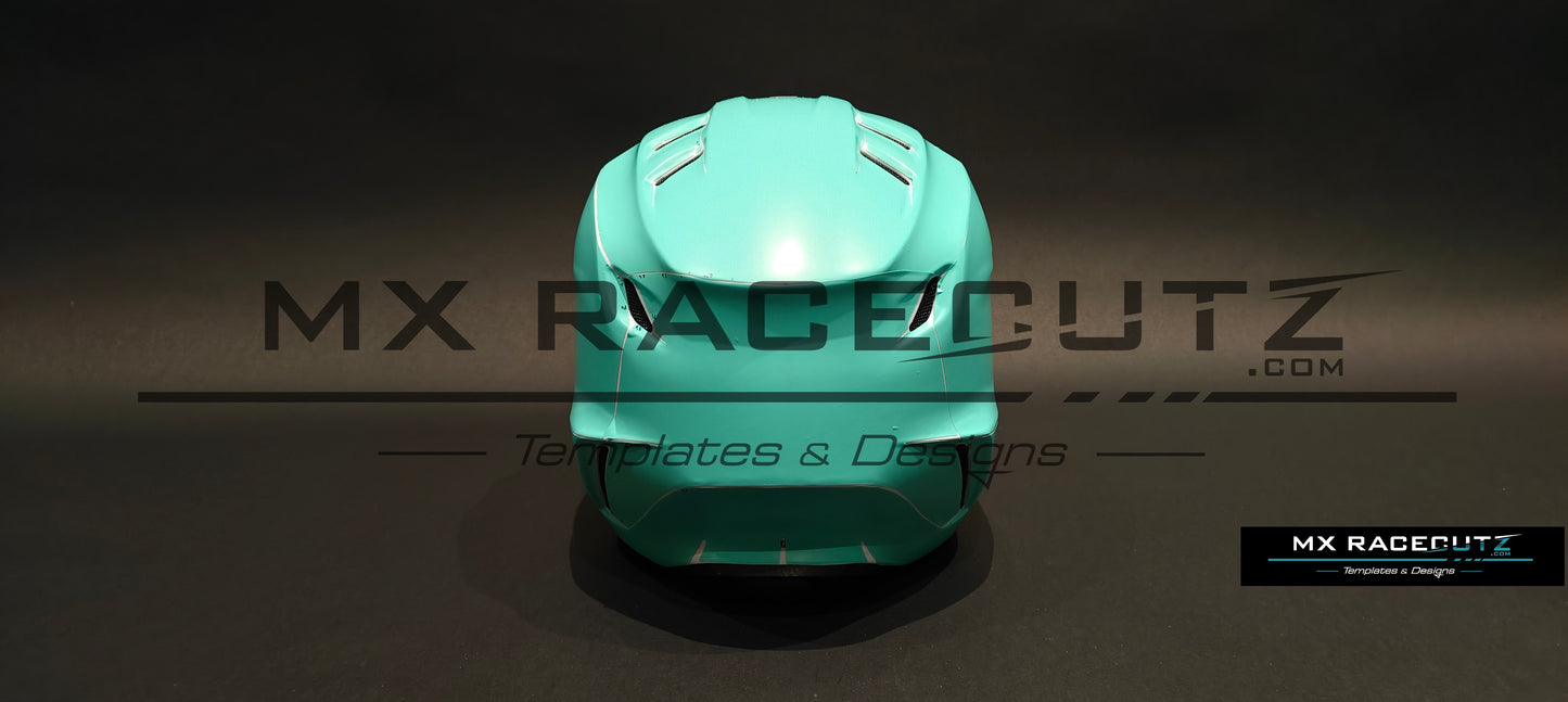 FOX V3-RS and V3 2024+ - SIZE MEDIUM TEMPLATE