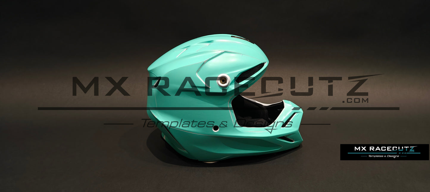 FOX V3-RS and V3 2024+ - SIZE MEDIUM TEMPLATE