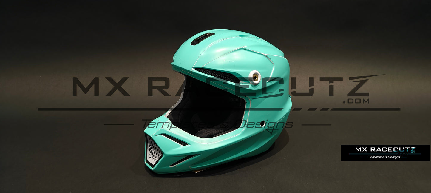 FOX V3-RS and V3 2024+ - SIZE MEDIUM TEMPLATE