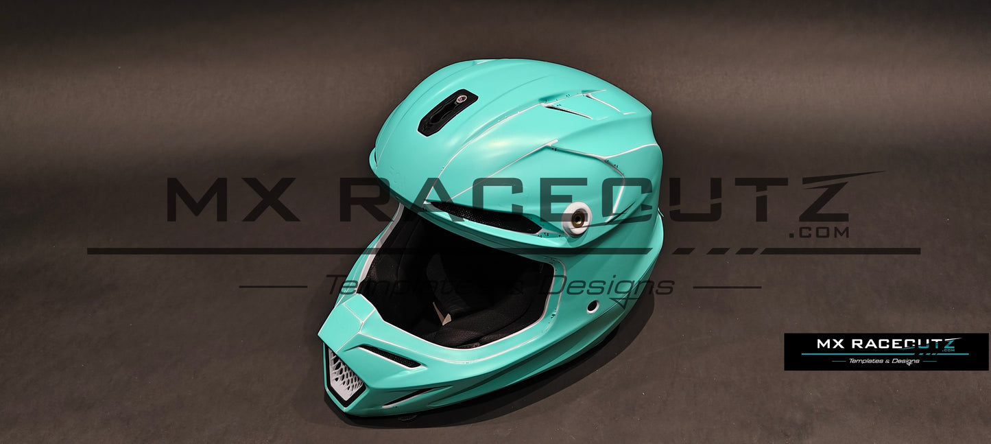 FOX V3-RS and V3 2024+ - SIZE MEDIUM TEMPLATE