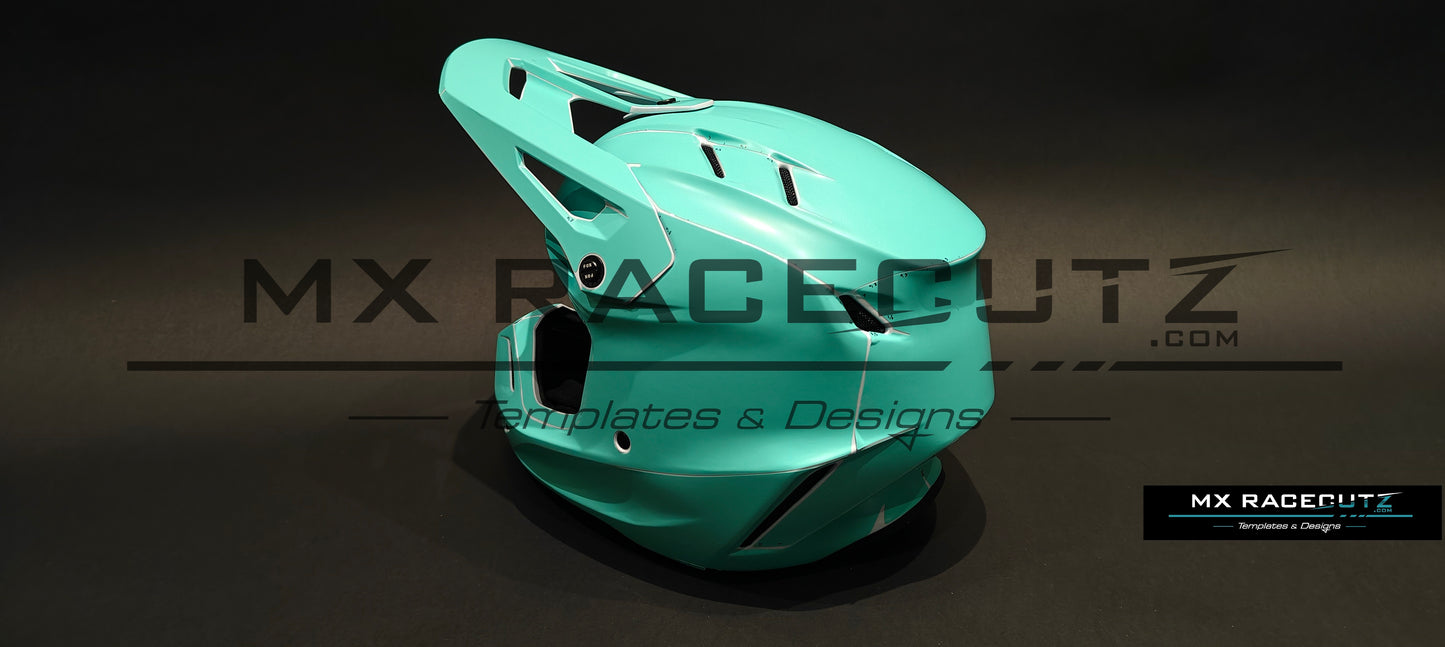 FOX V3-RS and V3 2024+ - SIZE MEDIUM TEMPLATE