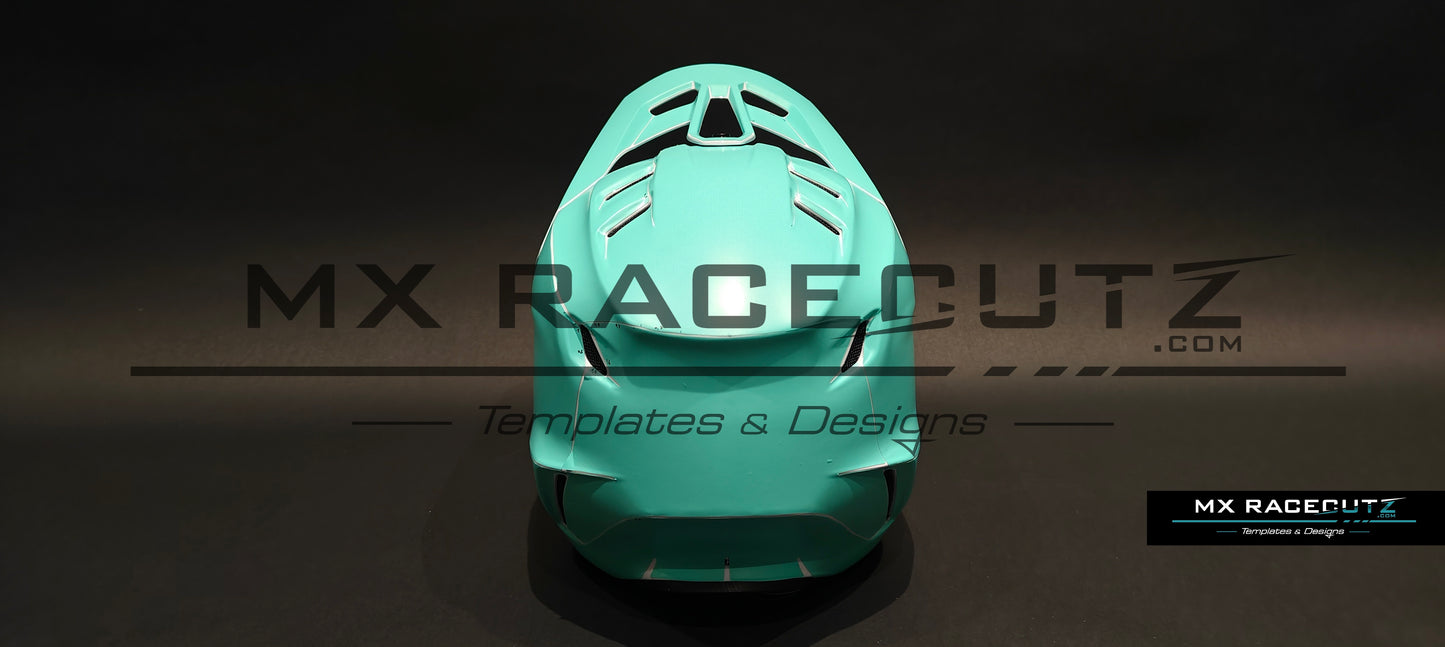 FOX V3-RS and V3 2024+ - SIZE MEDIUM TEMPLATE