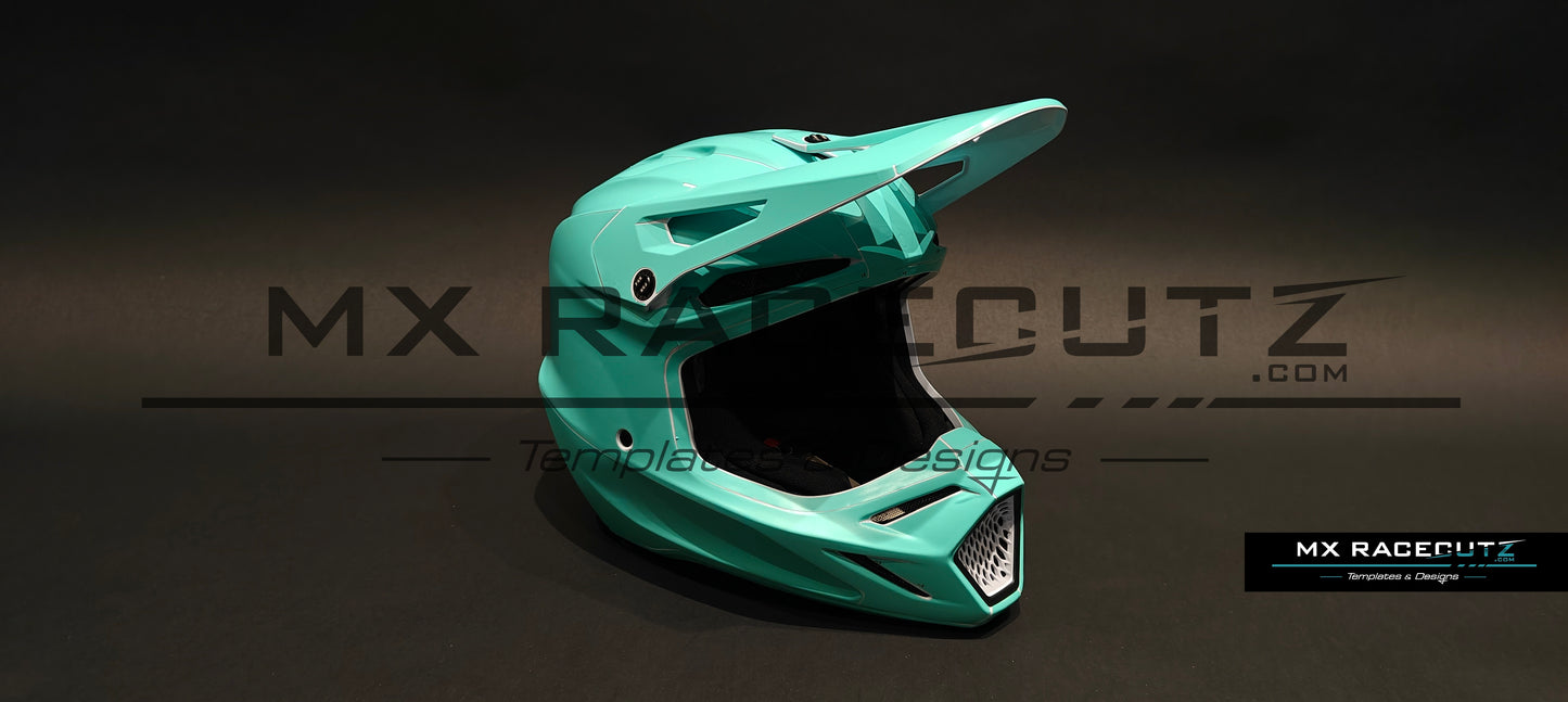 FOX V3-RS and V3 2024+ - SIZE MEDIUM TEMPLATE