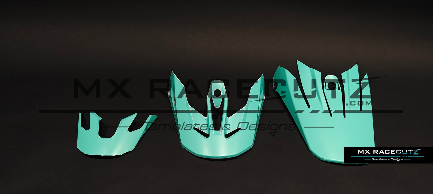 FOX V3-RS and V3 2024+ SIZE SMALL TEMPLATE