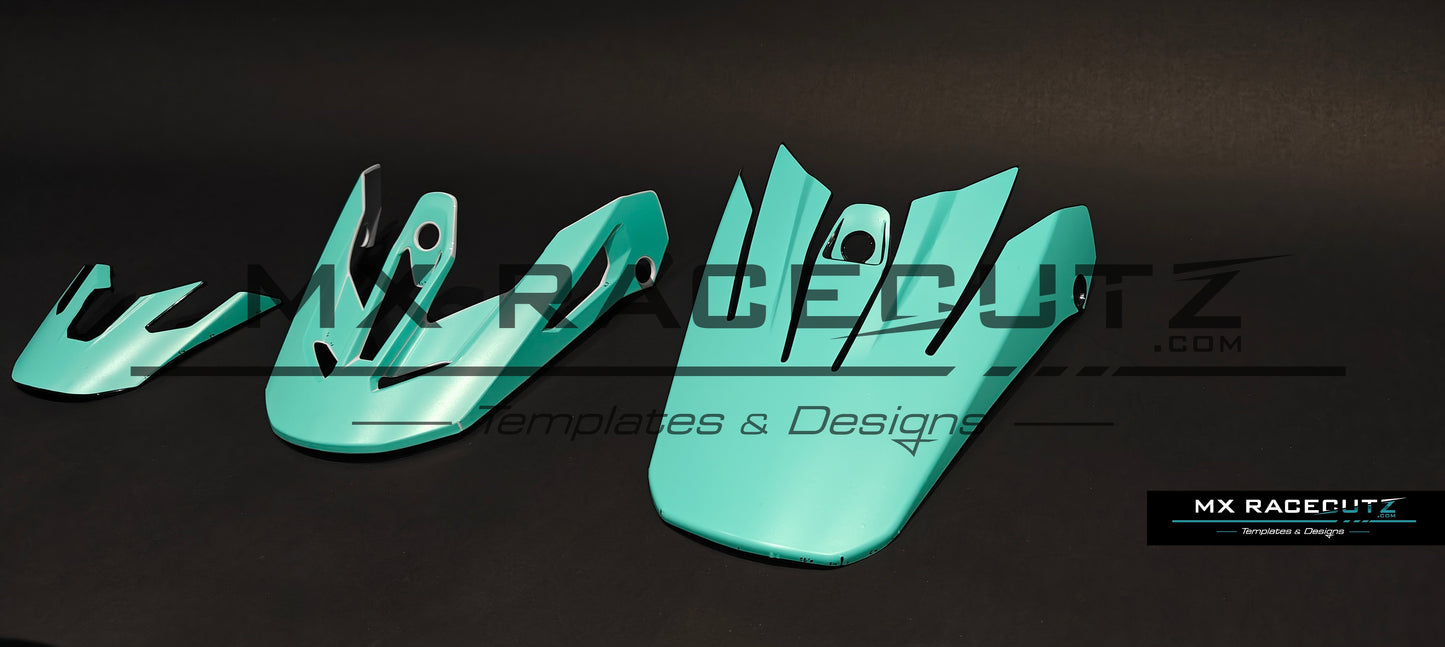 FOX V3-RS and V3 2024+ SIZE SMALL TEMPLATE