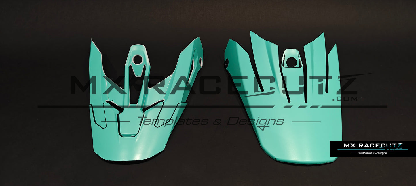 FOX V3-RS and V3 2024+ SIZE SMALL TEMPLATE