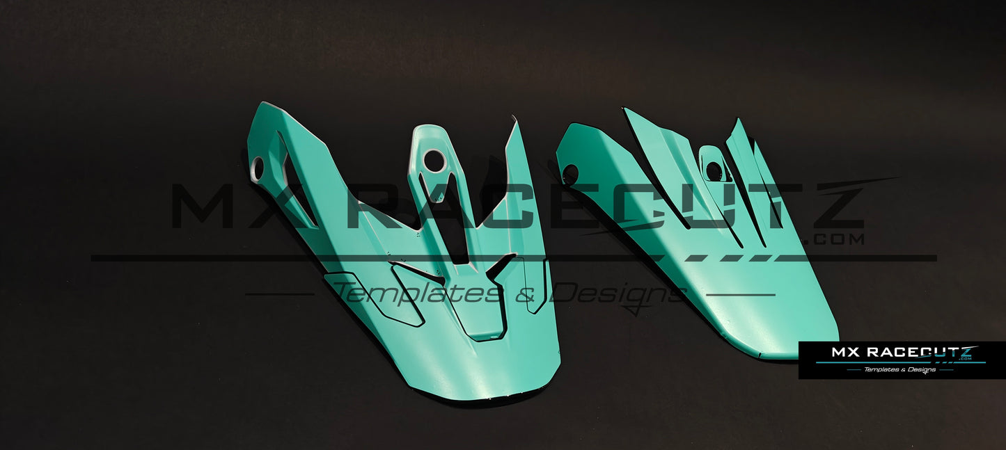 FOX V3-RS and V3 2024+ SIZE SMALL TEMPLATE