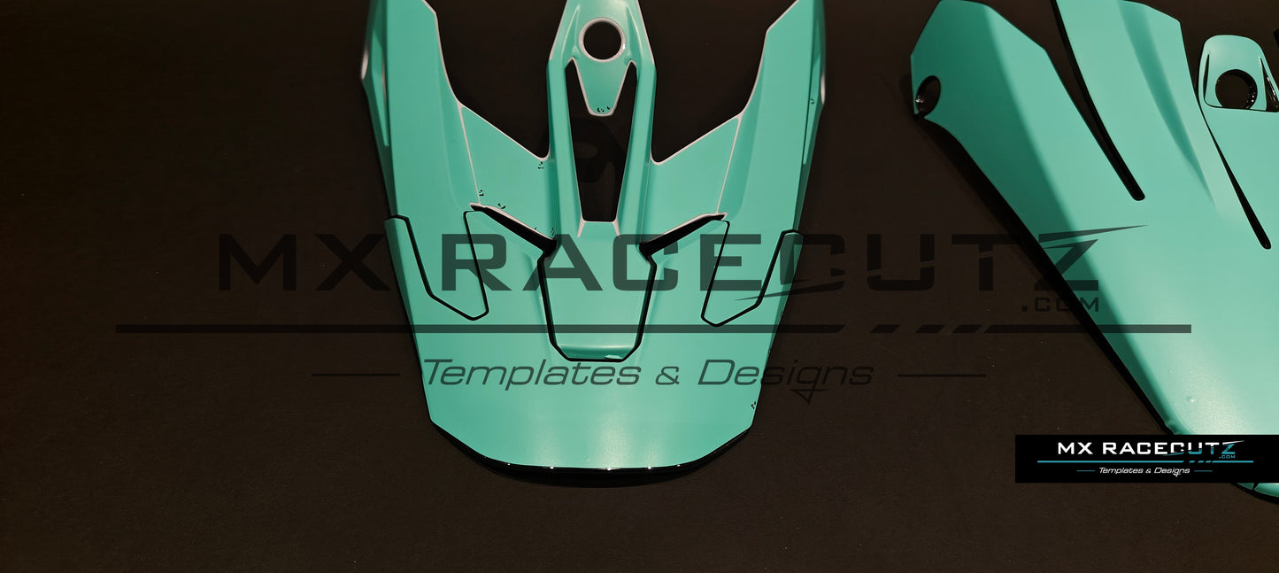 FOX V3-RS and V3 2024+ - SIZE MEDIUM TEMPLATE