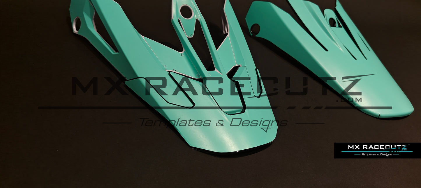 FOX V3-RS and V3 2024+ - SIZE MEDIUM TEMPLATE