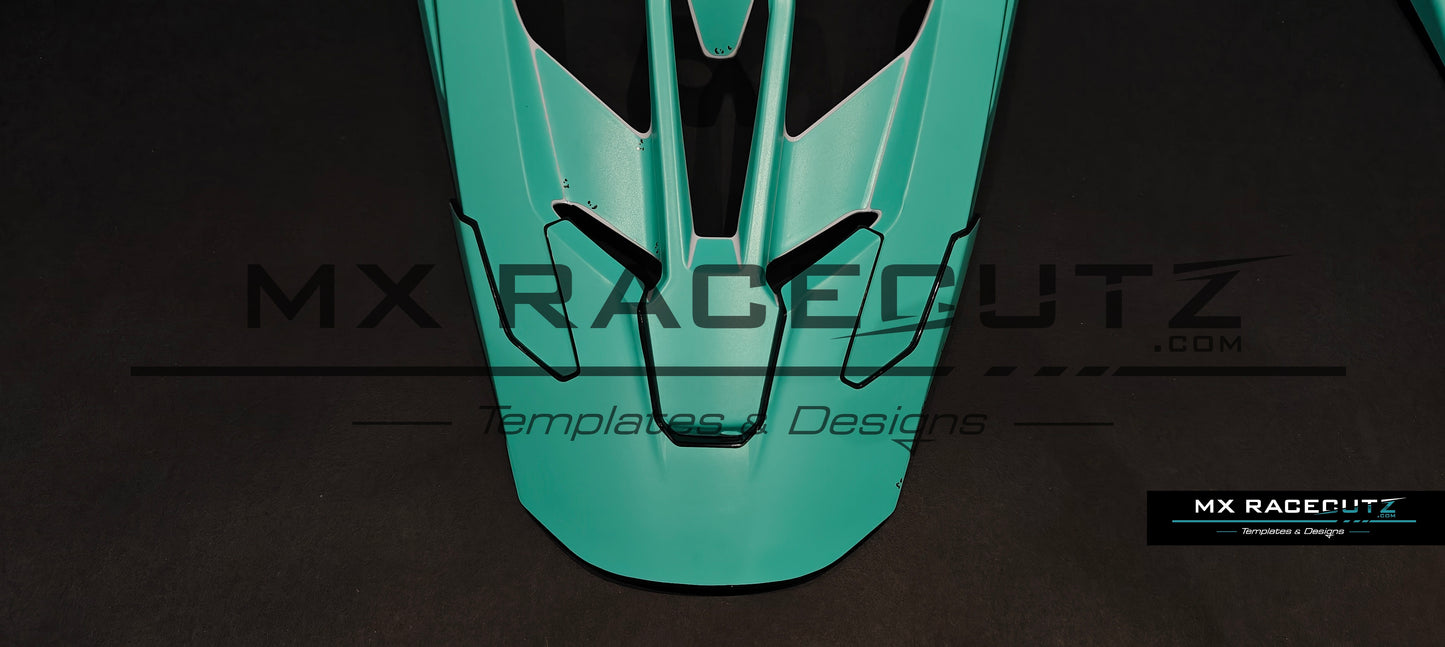 FOX V3-RS and V3 2024+ - SIZE MEDIUM TEMPLATE