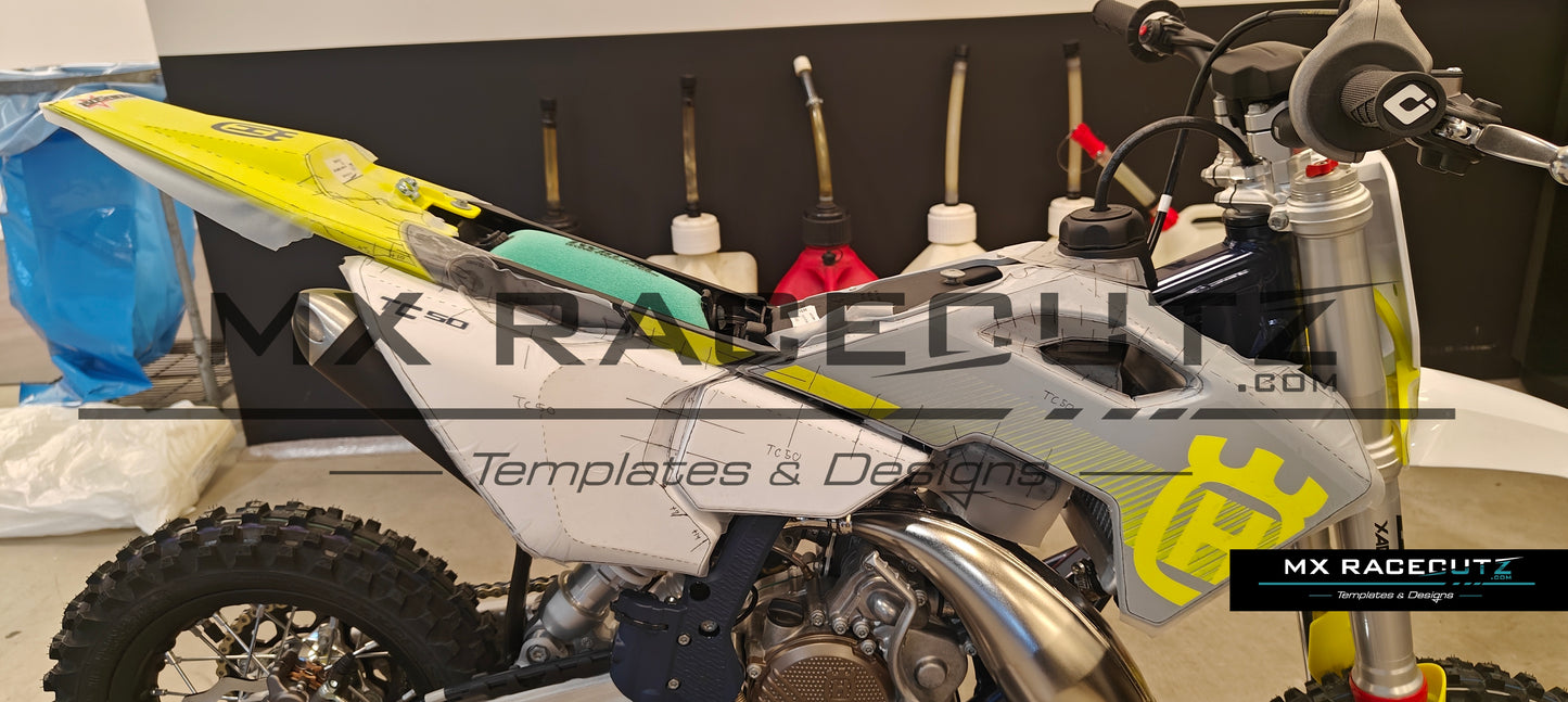 HUSQVARNA TC 50 2024-2025 & EE3 + EE5 2025-2026 TEMPLATE