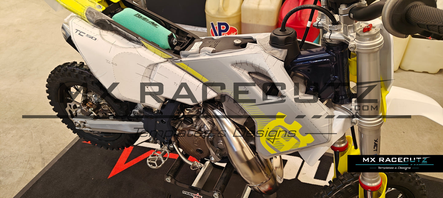 HUSQVARNA TC 50 2024-2025 & EE3 + EE5 2025-2026 TEMPLATE
