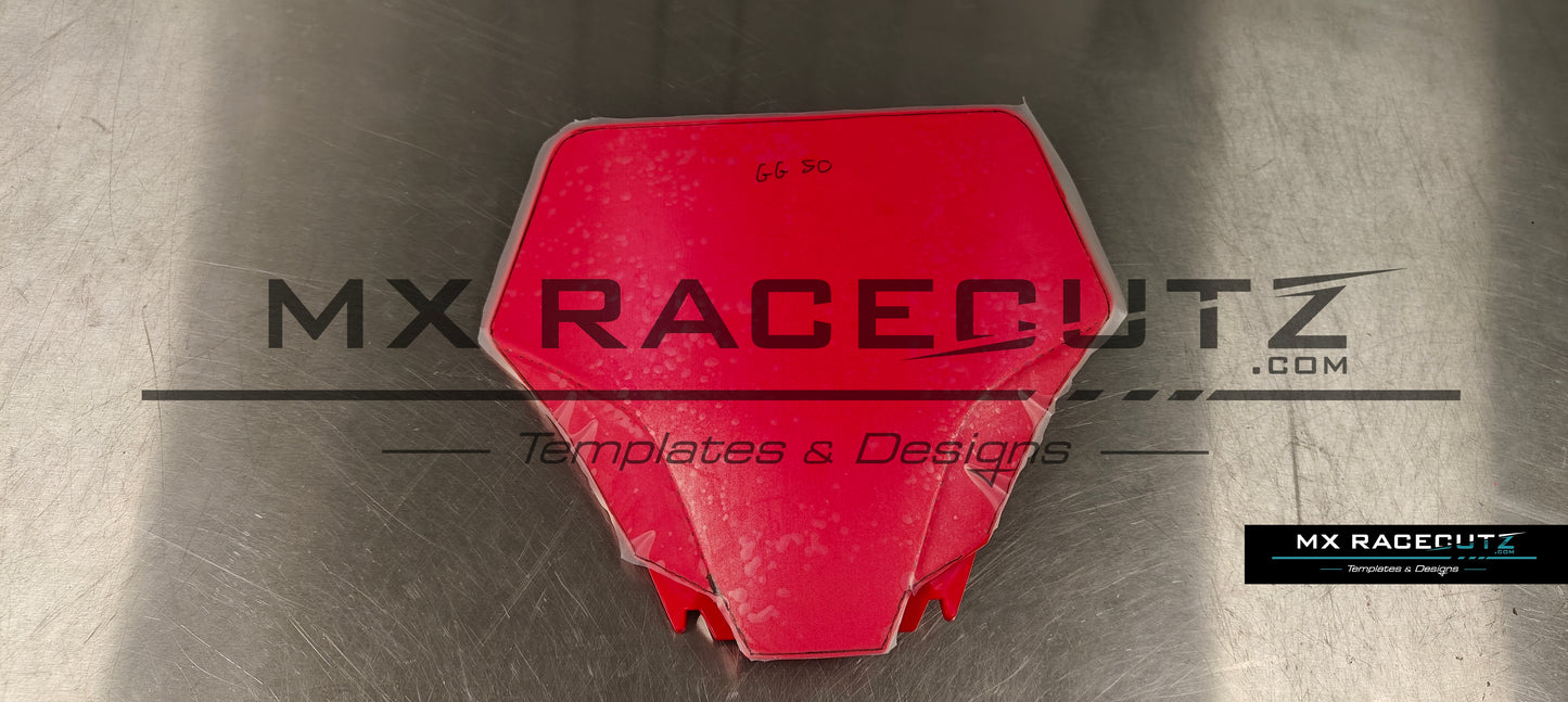 GASGAS MC 50 2024-2025 & MC-E3 + MC-E5 2025-2026 TEMPLATE