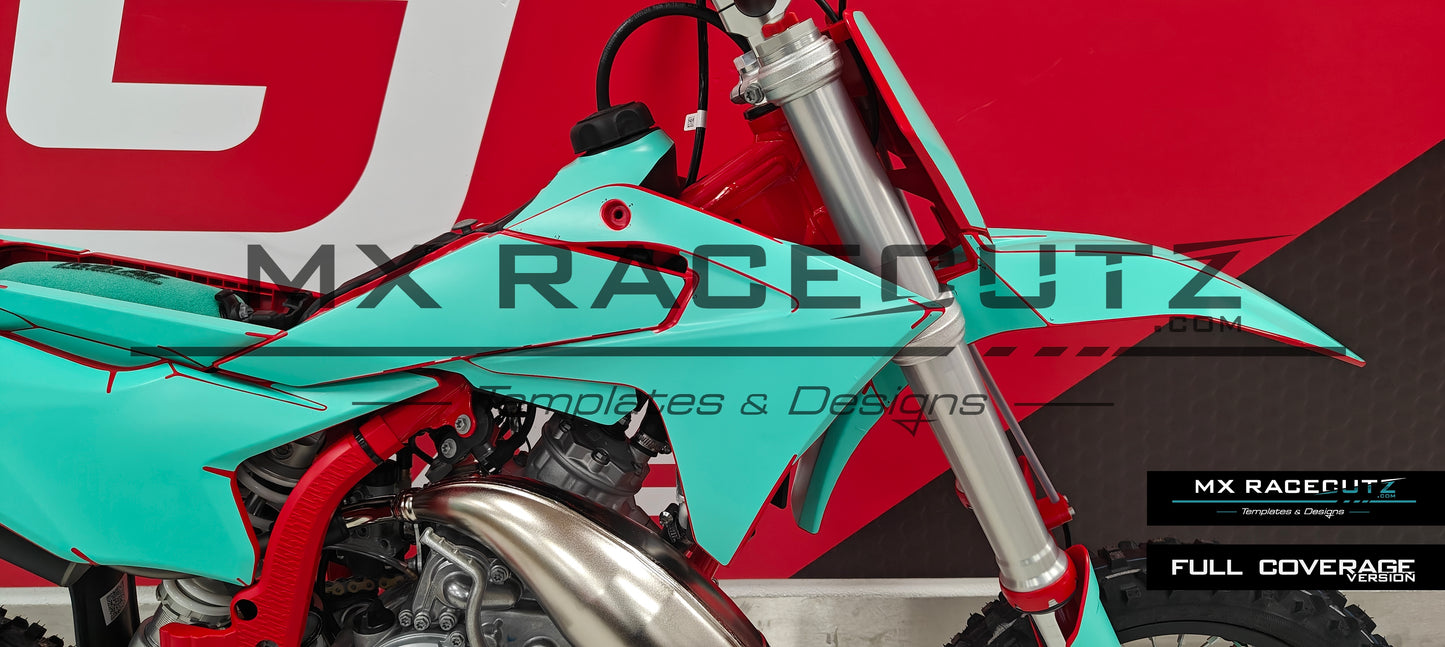 GASGAS MC 50 2024-2025 & MC-E3 + MC-E5 2025-2026 TEMPLATE