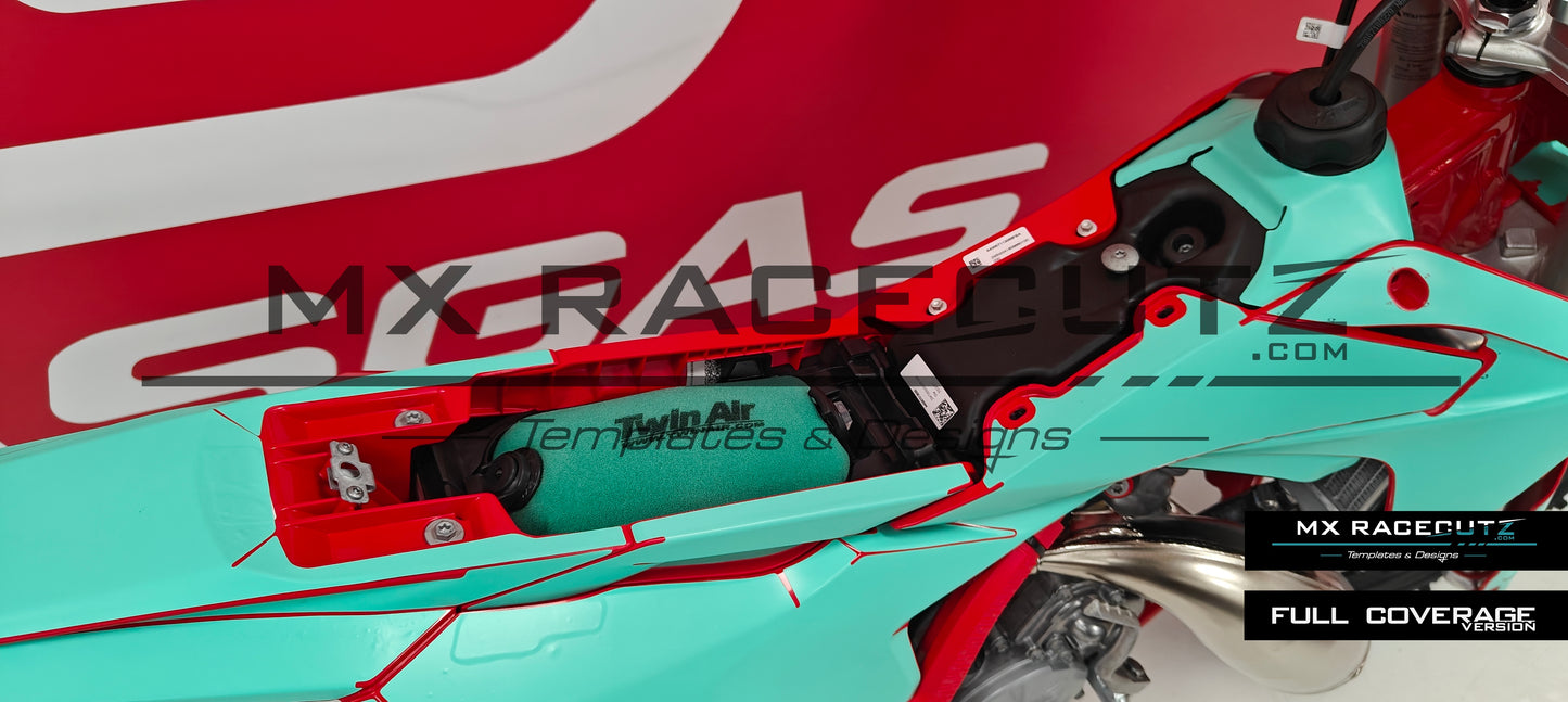 GASGAS MC 50 2024-2025 & MC-E3 + MC-E5 2025-2026 TEMPLATE