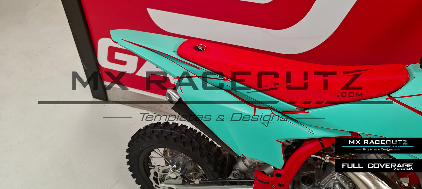 GASGAS MC 50 2024-2025 & MC-E3 + MC-E5 2025-2026 TEMPLATE