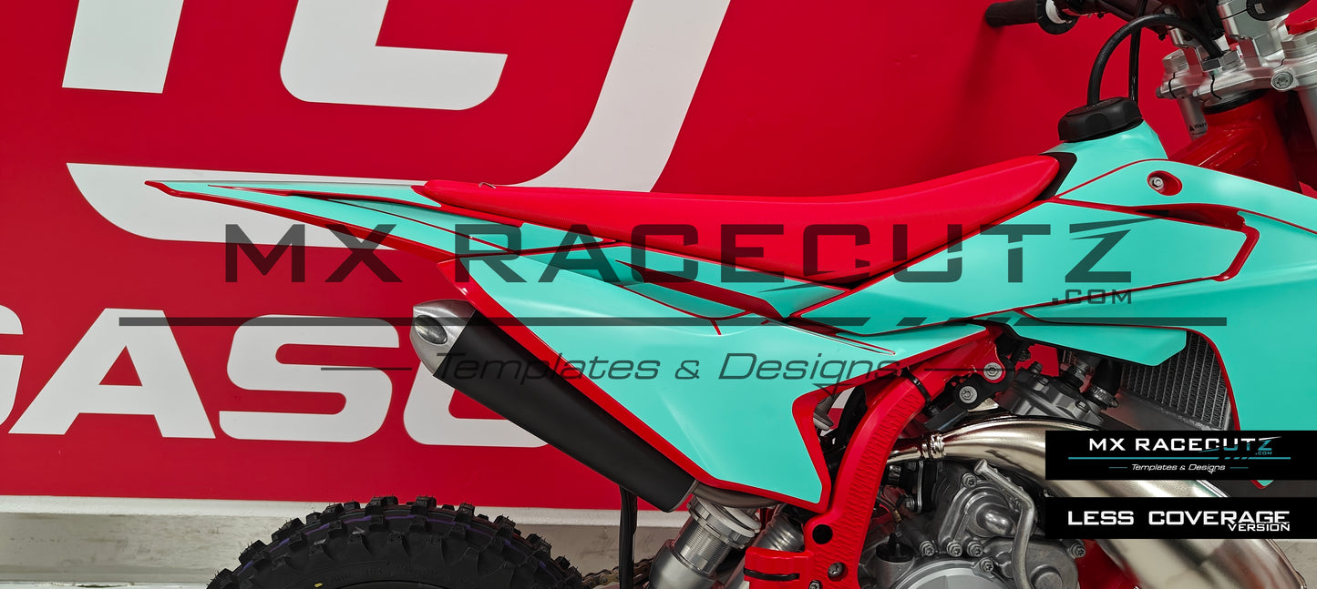 GASGAS MC 50 2024-2025 & MC-E3 + MC-E5 2025-2026 TEMPLATE