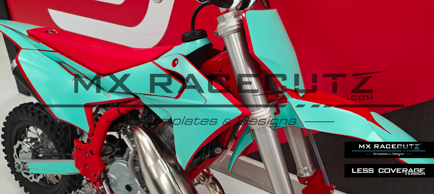 GASGAS MC 50 2024-2025 & MC-E3 + MC-E5 2025-2026 TEMPLATE