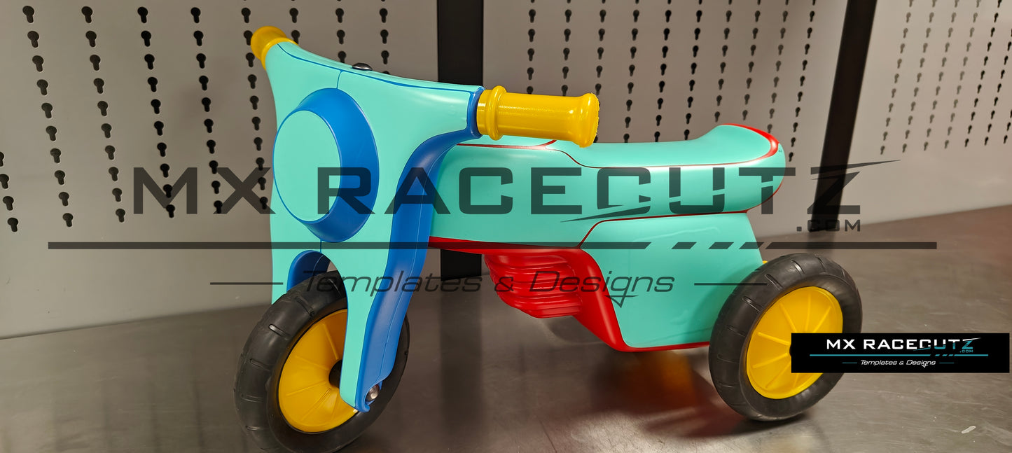 DANTOY KIDS MOTORCYCLE TEMPLATE