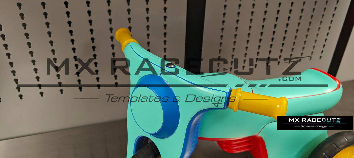 DANTOY KIDS MOTORCYCLE TEMPLATE