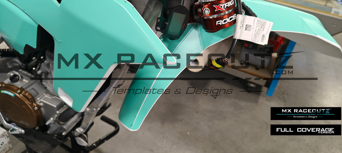 FANTIC XXF 250 & 450 2025-2026 TEMPLATE