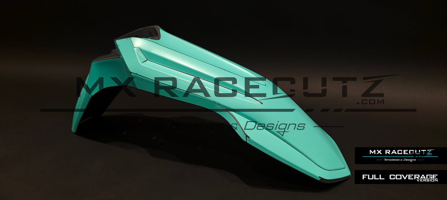 SHERCO SE & SEF 2024-2026 FRONT FENDER TEMPLATE