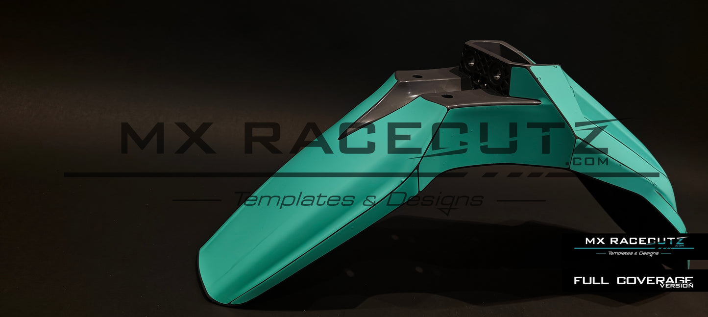SHERCO SE & SEF 2024-2026 FRONT FENDER TEMPLATE