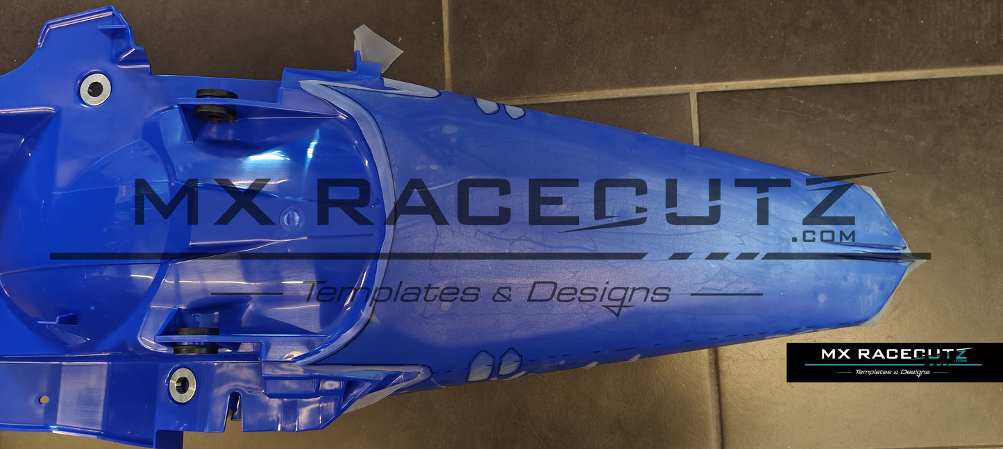 YAMAHA WR 250F 2025 & WR450F 2024-2025 TEMPLATE