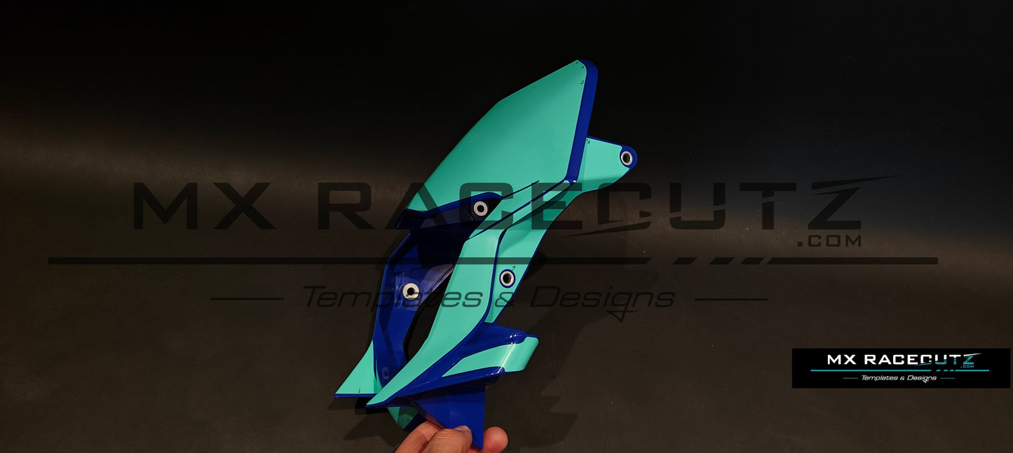 YAMAHA WR 250F 2025 & WR450F 2024-2025 TEMPLATE