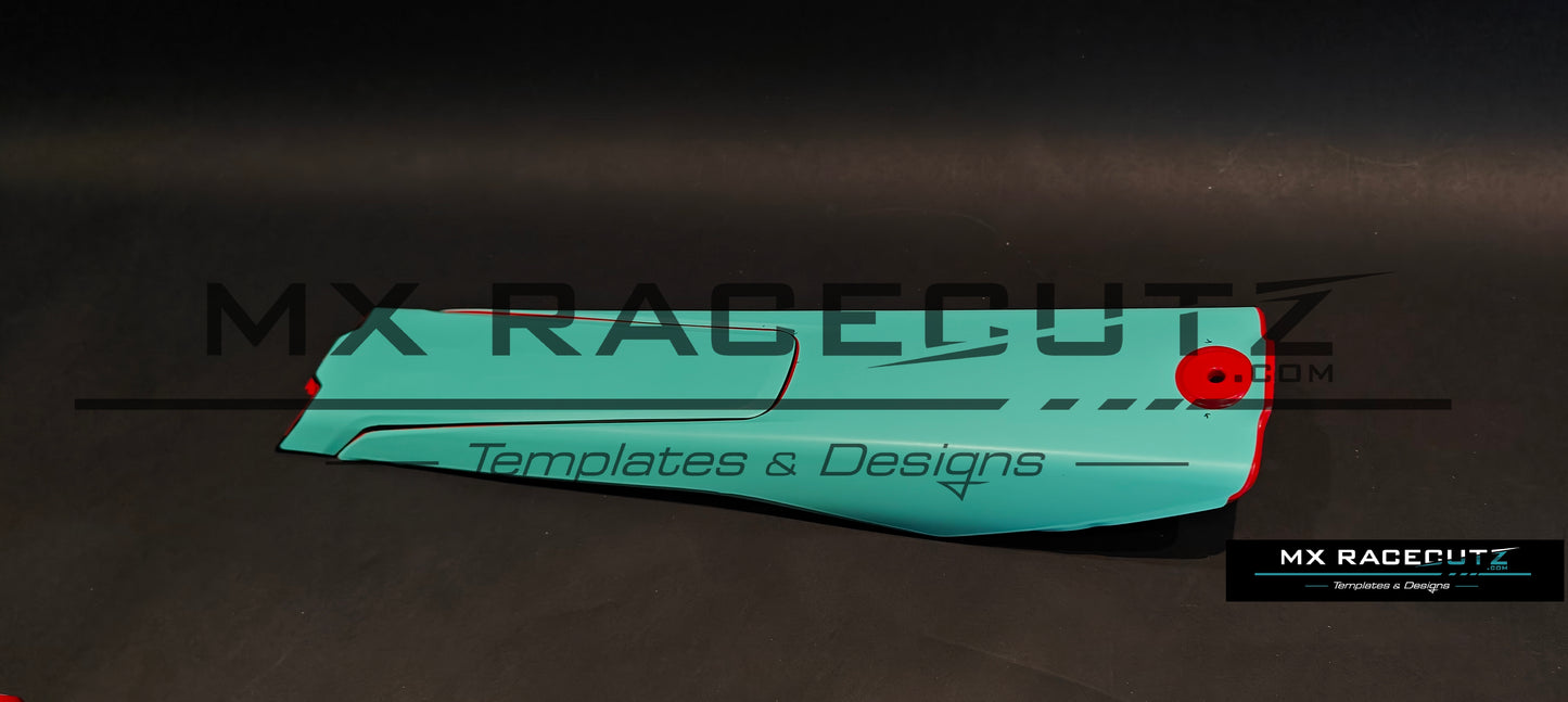 GASGAS MTB ECC + MXC 4+5+6 FRAME SIZE LARGE & XLARGE TEMPLATE