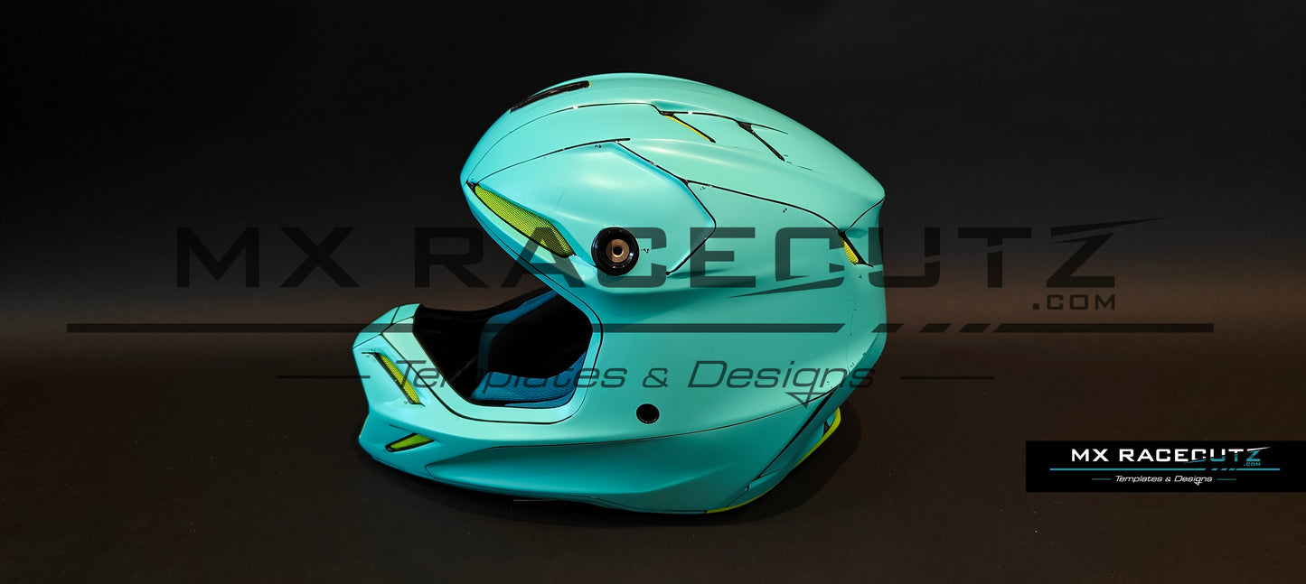 FOX V3-RS and V3 2024+ - SIZE LARGE TEMPLATE