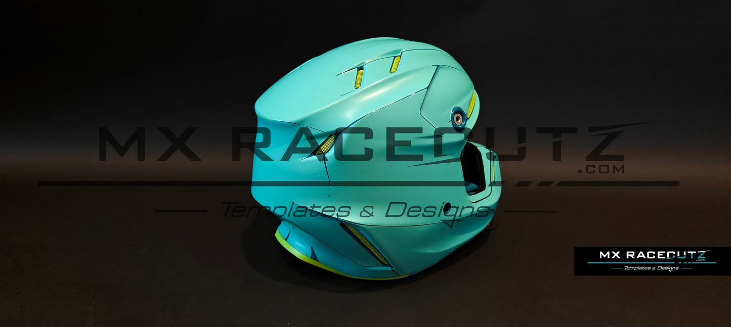 FOX V3-RS and V3 2024+ - SIZE LARGE TEMPLATE