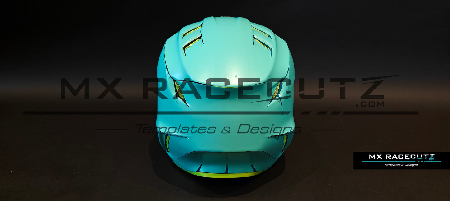 FOX V3-RS and V3 2024+ - SIZE LARGE TEMPLATE