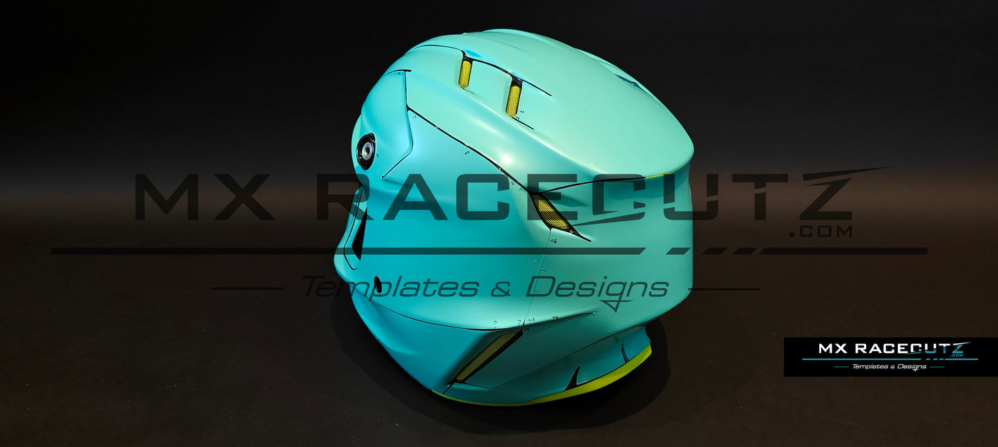 FOX V3-RS and V3 2024+ - SIZE LARGE TEMPLATE