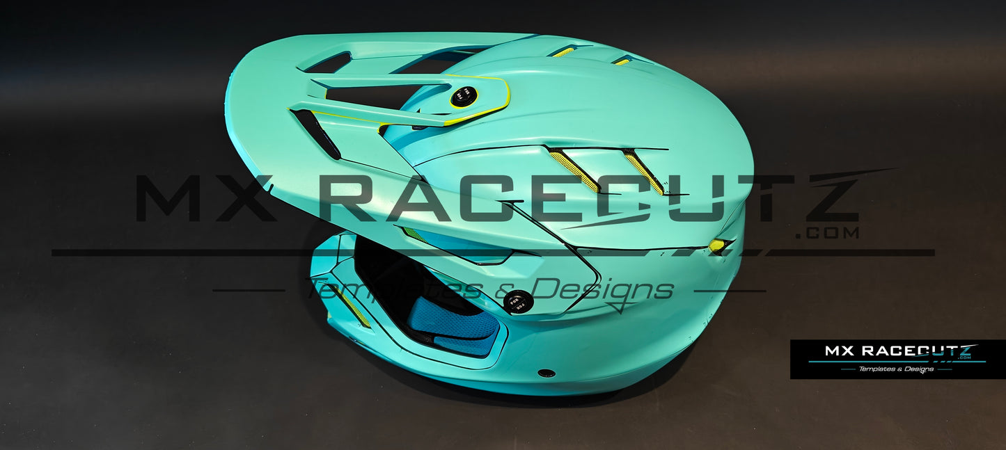 FOX V3-RS and V3 2024+ - SIZE LARGE TEMPLATE