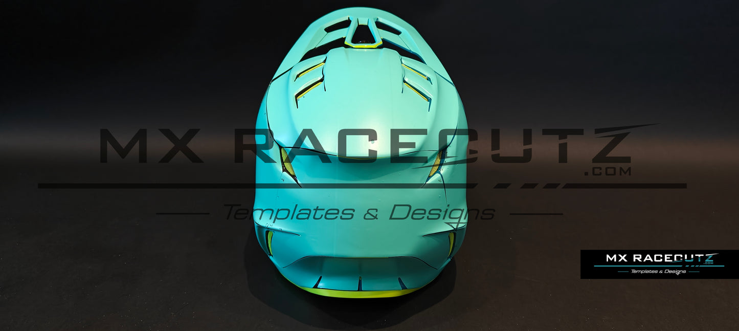 FOX V3-RS and V3 2024+ - SIZE LARGE TEMPLATE