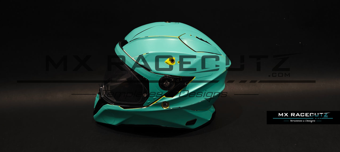 AIROH COMMANDER 1 - SIZE LARGE & XLARGE & XXLARGE TEMPLATE