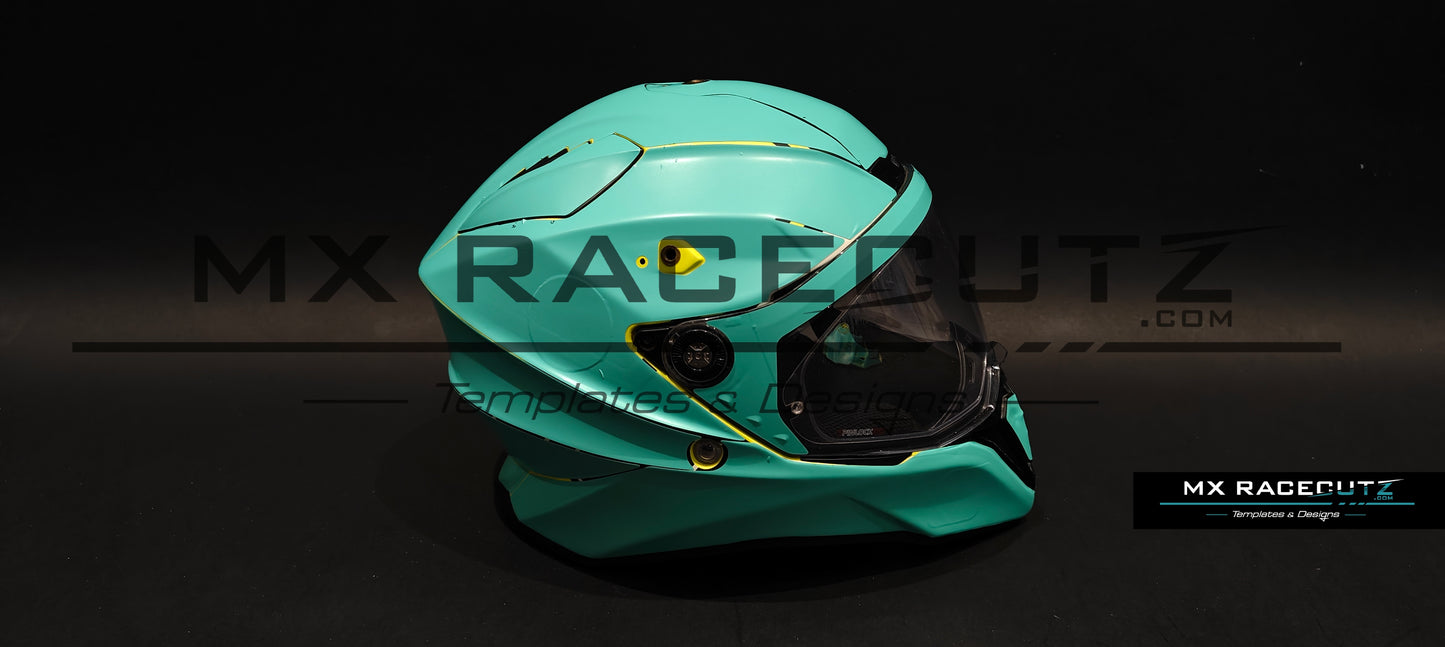 AIROH COMMANDER 1 - SIZE LARGE & XLARGE & XXLARGE TEMPLATE