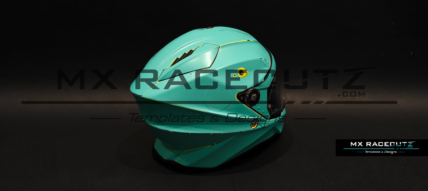 AIROH COMMANDER 1 - SIZE LARGE & XLARGE & XXLARGE TEMPLATE