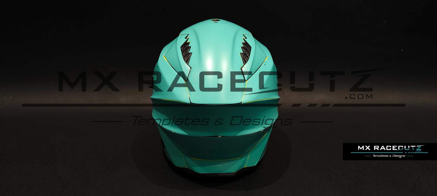 AIROH COMMANDER 1 - SIZE LARGE & XLARGE & XXLARGE TEMPLATE