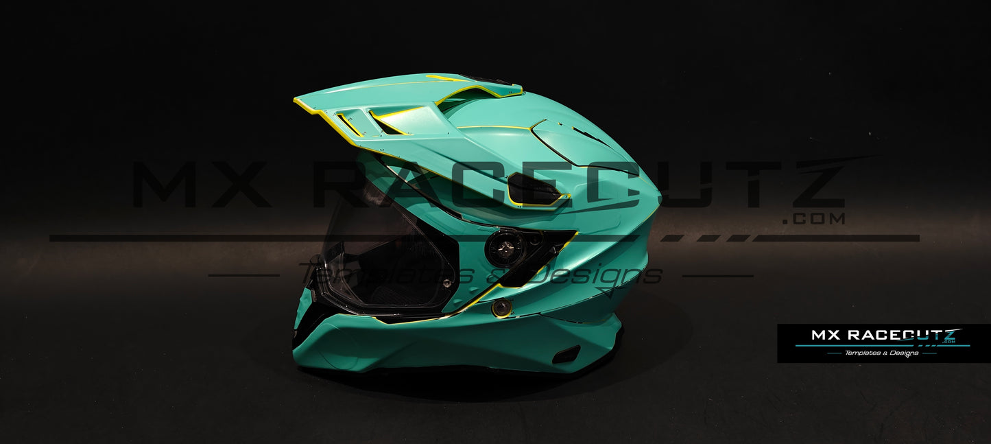 AIROH COMMANDER 1 - SIZE LARGE & XLARGE & XXLARGE TEMPLATE