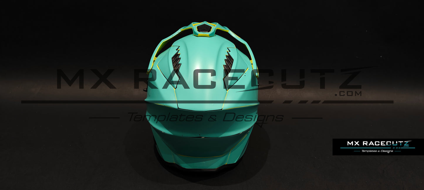 AIROH COMMANDER 1 - SIZE LARGE & XLARGE & XXLARGE TEMPLATE