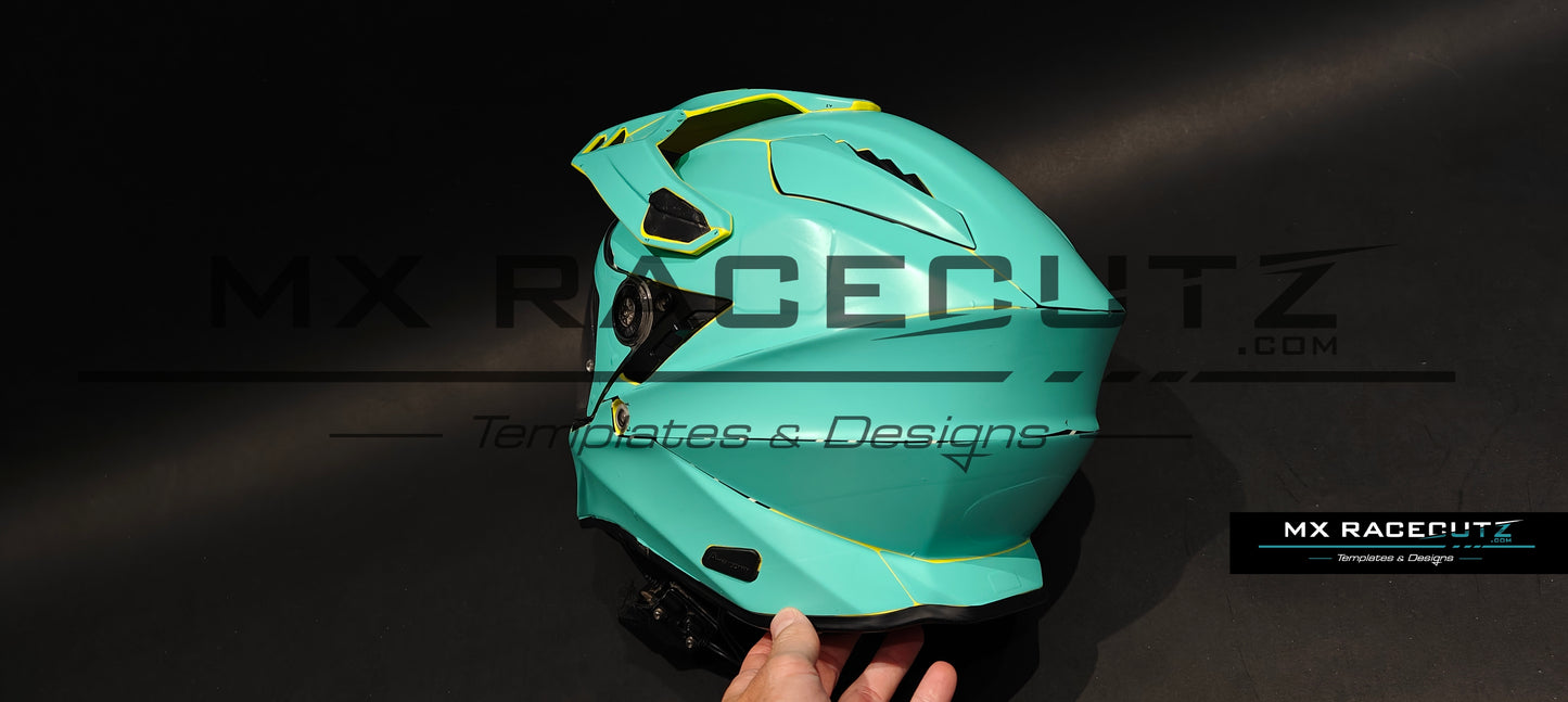 AIROH COMMANDER 1 - SIZE LARGE & XLARGE & XXLARGE TEMPLATE