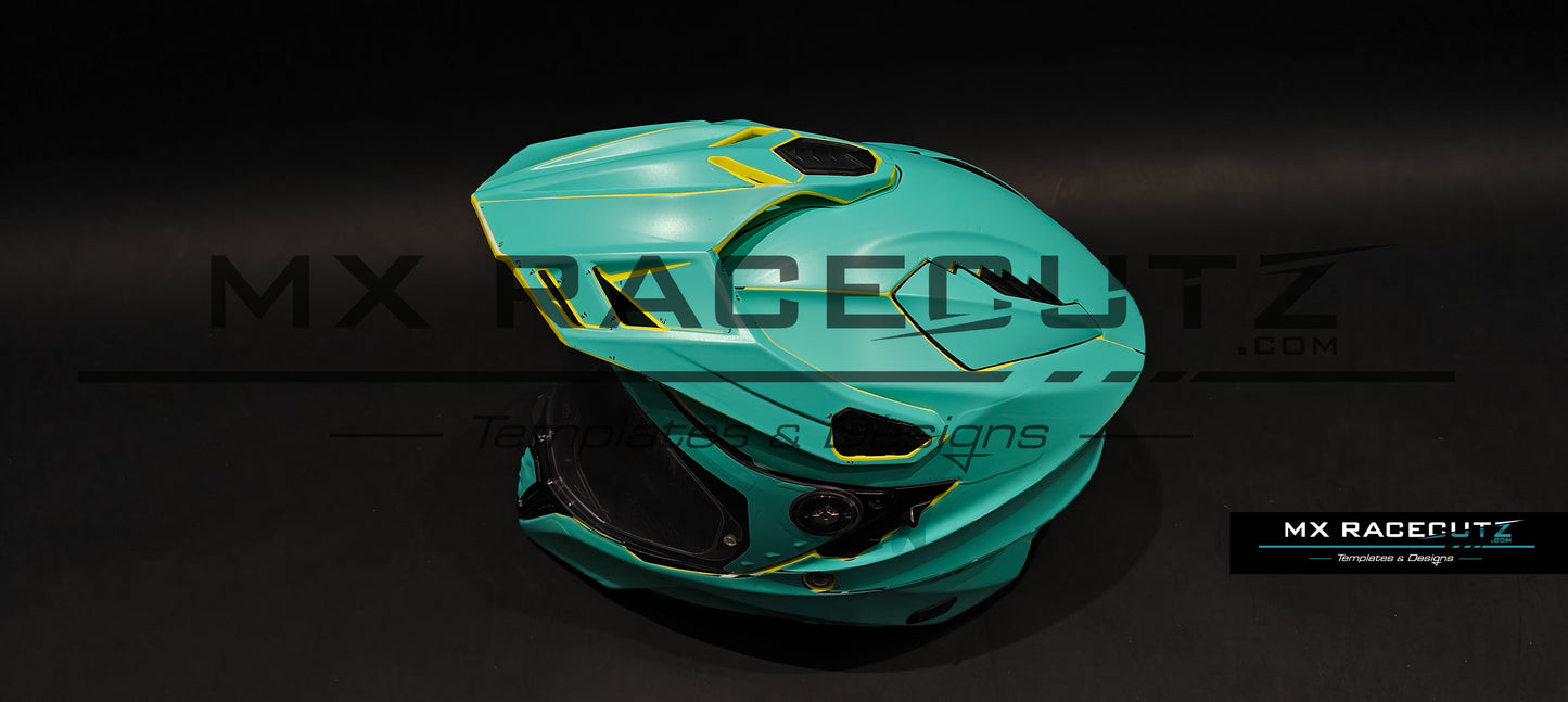 AIROH COMMANDER 1 - SIZE LARGE & XLARGE & XXLARGE TEMPLATE