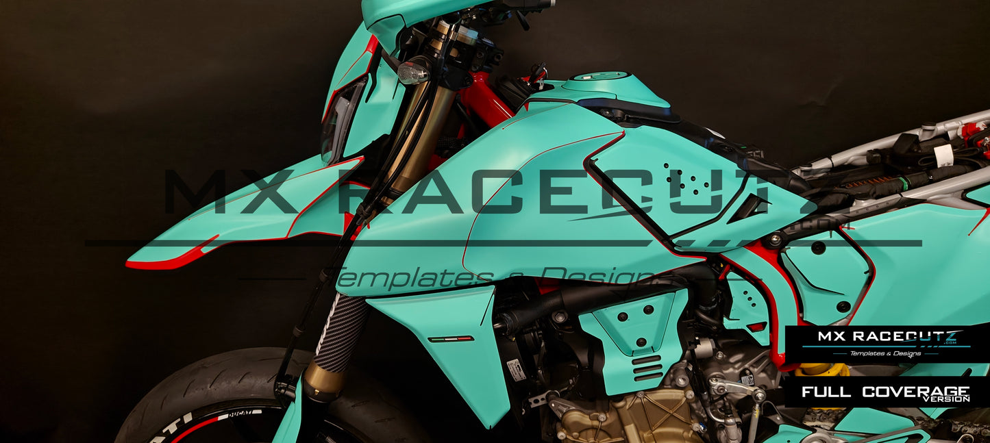 DUCATI HYPERMOTARD 698 MONO + RVE 2024-2026 TEMPLATE