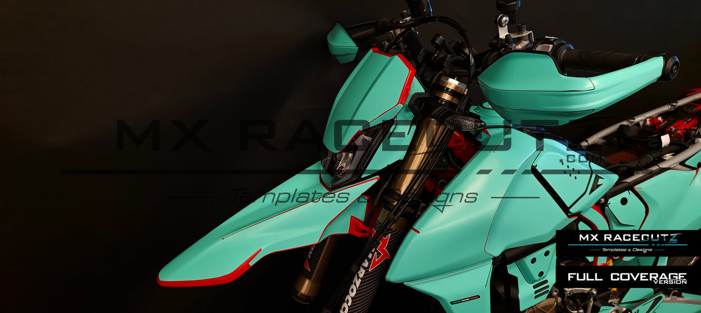 DUCATI HYPERMOTARD 698 MONO + RVE 2024-2026 TEMPLATE